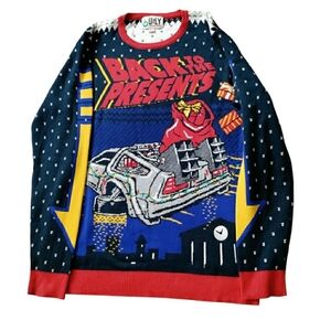 Ugly Christmas Party Knit Ugly Christmas Sweater Back To The Presents